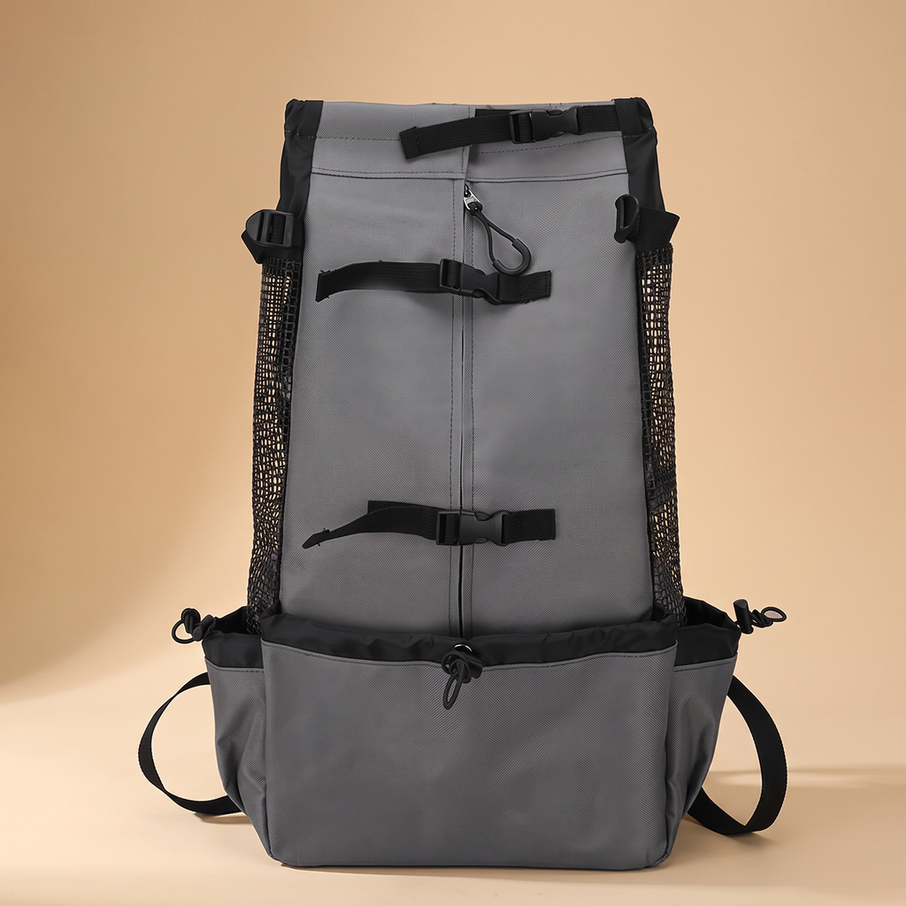 Sac à dos de transport pour chien Le Randonneur, coloris gris foncé