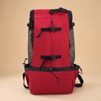 Sac à dos de transport pour chien Le Randonneur, coloris rouge